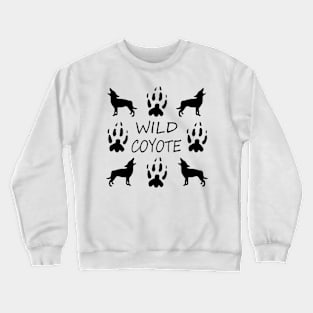 Wildlife gifts, coyote, design, Call of the Wild Crewneck Sweatshirt